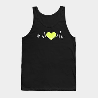 Heartbeat Pulse - Tennis Tank Top